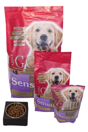 Nero Gold Hond Sensitive